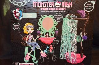 New Mattel Monster High Shower Furniture Accessory Playset for Lagoona Blue Doll
