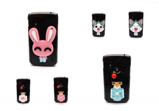 Multi Choice Cute Lovely Rabbit Cat Doll Mirror Case Cover for LG Nexus 4 E960