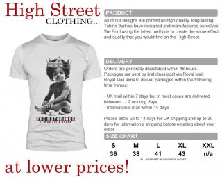 Ready to Die Notorious Big Biggie Baby Rap Hip Hop Tshirt T Shirt Top Mens