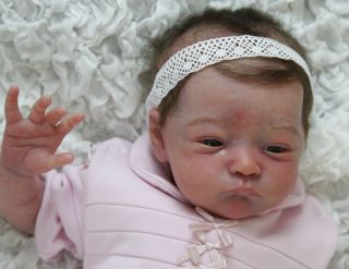 Newborn Reborn Baby Girl Doll Will by Natalie Scholl Limited Edition