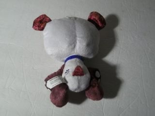 2007 Hasbro Littlest Pet Shop Panda Bear Stuffed Animal 8" 