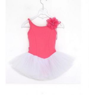Girl Birthday Party Leotard Ballet Tutu Dance Skate Skirt Dress S3 8Y Dress