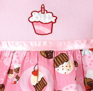 Birthday Girls Cupcake Baby Clothing Clothes 12M 18M