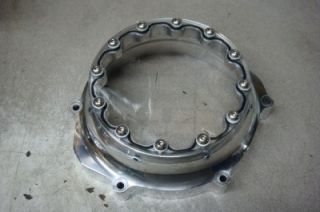 TRX450R 450R Direct Drive Lockout Clutch Polished Cover