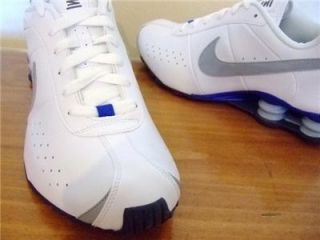 Original Mens Nike Shox Classic Running Trainers UK Size 9 White 1 4 0