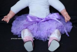 Hot Purple Baby Pettiskirt Pageant Tutu 3 6 9 12 M N02