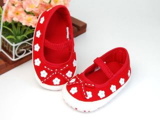 A181 New Baby Toddler Girl Red Dress Shoes UK 4
