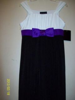 Disorderly Kids Girls Plus Size Embellished Party Dress Black 14 1 2