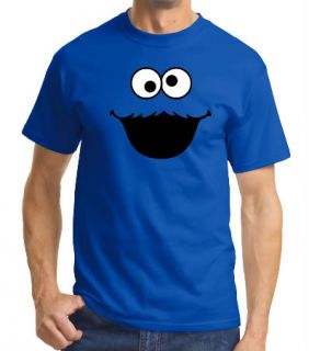 Adult Sesame Street "Cookie Monster" T Shirt Mens s M L XL 2XL 3XL 4XL 5XL 6XL