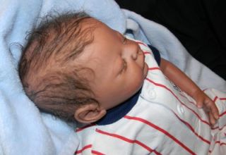 Ethnic AA African American Reborn Baby Boy Sera M May