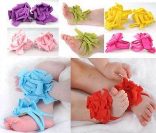 Baby Girl Crib Pram Shoes Sandals Beautiful Flowers for Baby Feet Posh Socks