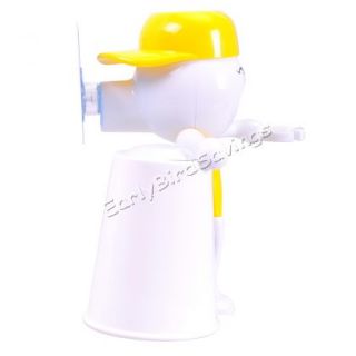 Yellow Automatic Auto Toothpaste Dispenser Toothbrush Cup Holder Set Wall Mount
