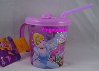 Disney Princess Baby Children Drinking Cup with Straw