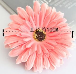 Gerbera Daisy Flower Clip Fascinator for Women Baby Girls Child Brooch Hair Head