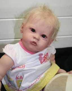 Reborn Baby Doll Girl Sharlamae by Bonnie Brown Little Toddler