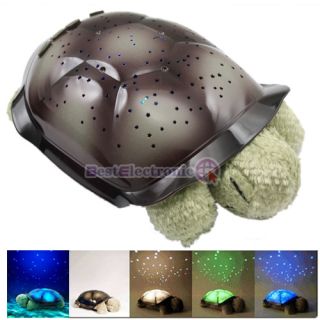 New Children Toy Baby Sleeply Turtle Night Light Star Projector Lamp J31