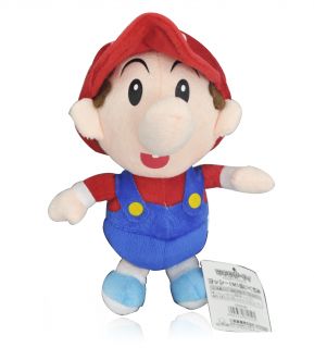 4pcs New Super Mario Brothers Plush Figure 7" Baby Waluigi Wario Luigi Mario