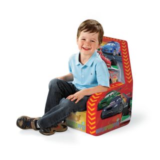 Disney Pixar Popular Cars Theme Durable Soft Foam Comfy High Back Washable Chair