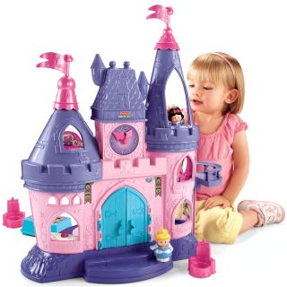 Fisher Price Little People Disney Princess Songs Castle Palace New