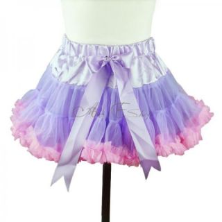 Christmas Girls Baby Pettiskirt Party Dance Tutu Dress Petti Skirt Sz 1 8 Y