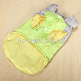 Pet Dog Warm Winter Vest Clothes Jacket Coat Warm Polyester Apparel Costume
