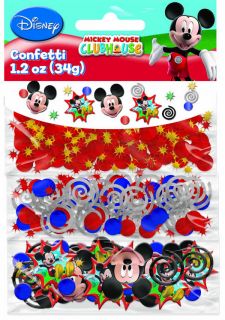 Disney Mickey Mouse Clubhouse Birthday Party Confetti