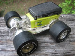 Vintage Metal Tonka Banana Wheeler Hot Rod Toy Car Lime
