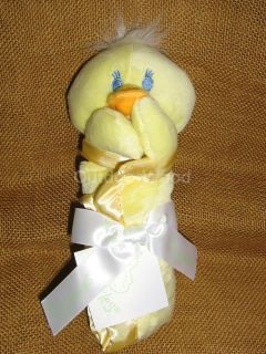 Scene Weaver Pickles Yellow Duck Nummy Animal Baby Banky Blanket