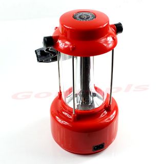Rechargeable 36 LED Lantern Light Lamp with A Compass Fr Camping Fishing EU Plug