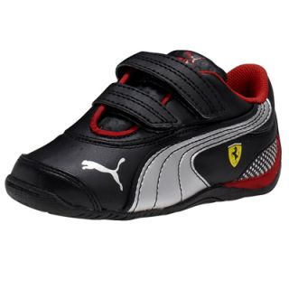 Puma Ferrari Drift Cat III SF Kids Boys Velcro Trainers Boots Shoes UK 11 Black