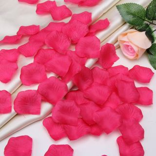 100pcs Silk Rose Petal Flower Wedding Party Artific Decoration Multi Color Love