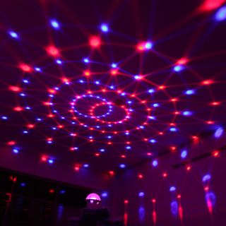 20W RGB LED  Disco DJ Club Pub Party Crystal Magic Ball Stage Effect Light