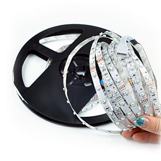 5M 3528 RGB 300 LED Strip Light Non Waterproof DC 12V Flexible Tape Ribbon US