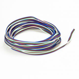 New RGB 4 Pin Extension Wire Connector Cable Cord for 3528 5050 RGB LED Strip