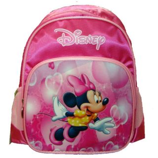 Minnie Mouse Pink Backpack Child School Bag 168