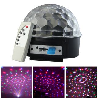 20W RGB LED  Disco DJ Club Pub Party Crystal Magic Ball Stage Effect Light