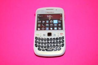 Cricket Blackberry Curve 9330 Cell Phone Custom White 2MP WiFi Curve 3 CDMA