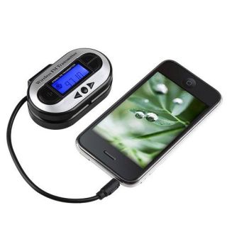 LCD Stereo Wireless FM Transmitter Car Charger for  Player iPod iPhone Touch