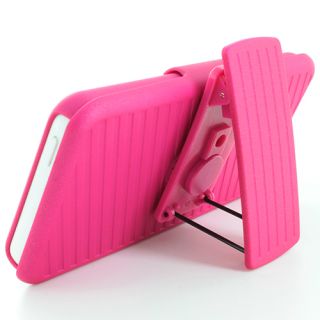 For Apple iPhone 5c Colorful GT Armor Hybrid Hard Case Cover Belt Clip Holster