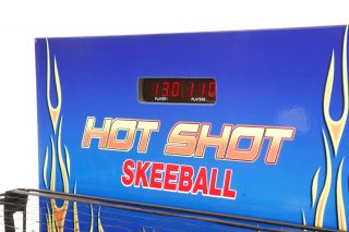 Kids Electronic Folding Fun Arcade Style Skeeball Bowling Roll Game Machine
