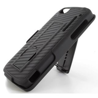 For Alcatel One Touch 960C Authority GT Armor Hybrid Hard Case Belt Clip Holster