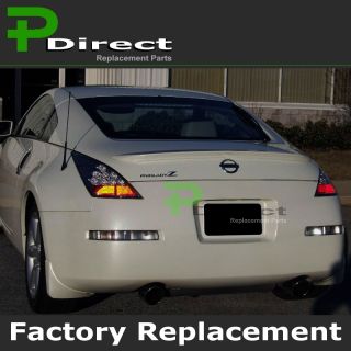 Nissan 03 09 350Z 2D Door Coupe Rear Trunk Tail Lip Wing ABS Spoiler Painted