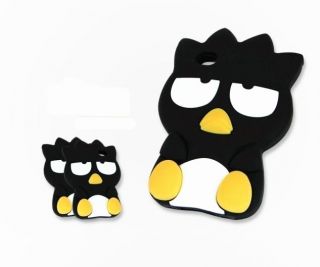 Hot Black Cute 3D Bad Badtz Maru Silicone Cover Case for I Phone 4 4S 4th