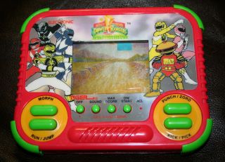 Mighty Morphin Power Rangers Tiger Electronics Handheld LCD Game