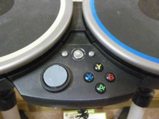 Xbox 360 Rock Band Wireless Harmonix Drum Set XBDMS2 Deluxe Pedal 2 Games