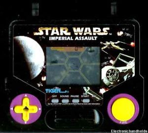1990s Tiger Electronic LCD Handheld Star Wars Arcade Imperial Assault LCD Game