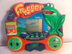 Tiger Frogger Electronic Handheld LCD Game