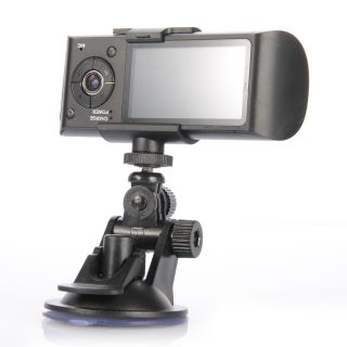 Dual Camera Car DVR Dash HD 2 7" Screen GPS G Sensor Two Lens Vehicle X3000 R300