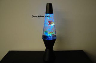 20oz Lava Brand LED Lighted Aquarium Bubble Lamp