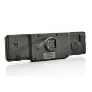 Car Bluetooth Rearview Mirror Kit GPS Radar Detector Dashcam Parking Camera